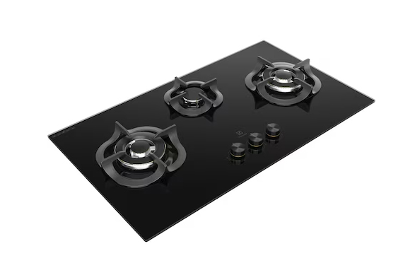 Electrolux 90cm Built-In Gas Hob with 3 Cooking Zones EHG9331BC - Click Image to Close